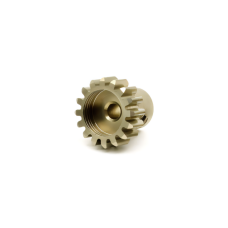 Шестерня алюминиевая Pinion gear 16T M0.5 для вала 2mm