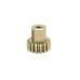 Шестерня алюминиевая Pinion gear 16T M0.5 для вала 2mm Шестерня алюминиевая Pinion gear 16T M0.5 для вала 2mm