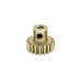 Шестерня алюминиевая Pinion gear 19T M0.5 для вала 2mm