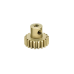 Шестерня алюминиевая Pinion gear 20T M0.5 для вала 2mm