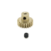 Шестерня алюминиевая Pinion gear 21T M0.5 для вала 2mm