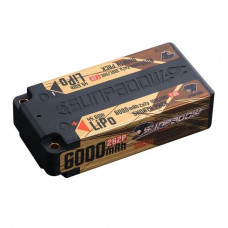 Аккумулятор Sunpadow GOLD HV Li-Po 7.6V 2S2P 6000mAh 100C/50C Short Pack Аккумулятор Sunpadow GOLD HV Li-Po 7.6V 2S2P 6000mAh 100C/50C Short Pack