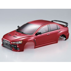 Кузов окрашенный 1/10 RED LANCER EVOLUTION X Кузов окрашенный 1/10 RED LANCER EVOLUTION X