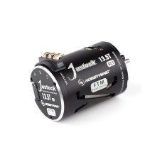Бесколлекторный сенсорный мотор Justock 3650SD 13.5T BLACK G2 для шоссейных и дрифтовых моделей масштаба 1/10