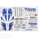Набор наклеек для моделей TOYO Drift