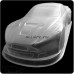 Кузов 1:10 Aston Martin DBR9 не окрашенный с отражателями, набором масок, спойлерами, зеркалами и дворниками