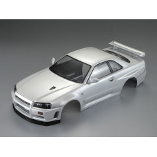 Кузов окрашенный 1/10 NISSAN SKYLINE BNR34 White Pearl Кузов окрашенный 1/10 NISSAN SKYLINE BNR34 White Pearl
