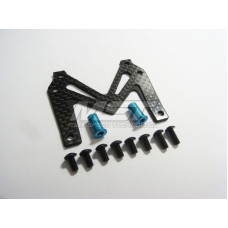 MS Carbon front upper deck set 2.0