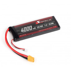 Аккумулятор Speedway Slide 132x43x15mm Li-Po 4000mAh 2S 7.4V 60C SOFT case XT60