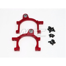 Alum. main shaft mount R/L (red)