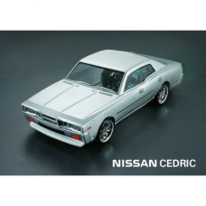 Кузов не окрашенный Nissan Cedric с отражателями, масками и наклейками