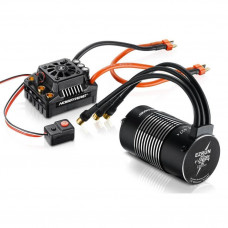 Бесколлекторная бессенсорная влагозащищенная система HobbyWing EZRUN MAX8 T-Plug 4268SL 2600Kv Бесколлекторная бессенсорная влагозащищенная система HobbyWing EZRUN MAX8 T-Plug 4268SL 2600Kv