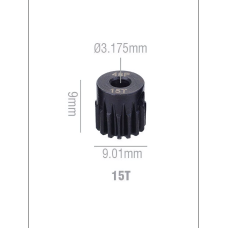 Шестерня стальная Pinion gear 15T 48P для вала 3.17mm