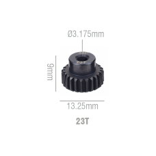 Шестерня стальная Pinion gear 23T 48P для вала 3.17mm