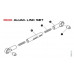 CMX Alum. link set (252mm) (silver)