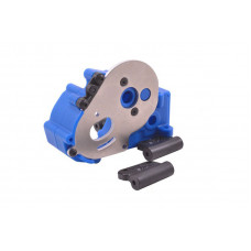 Traxxas Gearbox Housing and Mounts - Blue
