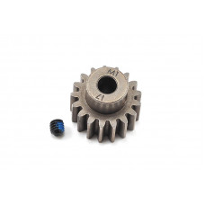 Gear, 17-T pinion (1.0 metric pitch, 20В° pressure angle) (fits 5mm shaft)/ set screw