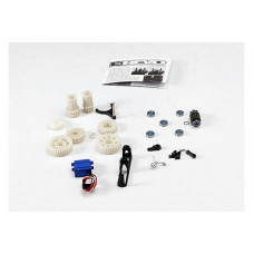 Two speed conversion kit (E-Revo) (includes wide and close ratio first gear sets, sub-micro servo, a