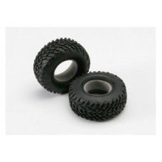 Tires, off-road racing, SCT dual profile 4.3x1.7- 2.2/3.0'' (2)/ foam inserts (2)