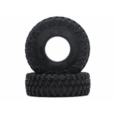 Boom Racing HUSTLER M/T Xtreme 1.55" BABY Rock Crawling Tires 3.74x1.3 SNAIL SLIME™ Compound  (4)