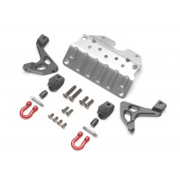 Boom Racing KUDU™ Front Skidplate with D-Ring Shackles for BRX02 Link Vers