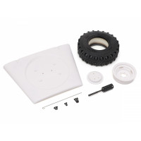 Boom Racing Land Rover® Series Deluxe Bonnet w/ Spare Wheel and Tire for B