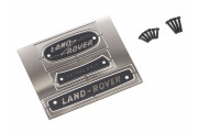 Boom Racing Emblem Set (Stainless Steel) for Series Land Rover® (Petrol) for BRX02 109 и 88 Boom Racing Emblem Set (Stainless Steel) for Series Land Rover® (Petrol) for BRX02 109 и 88