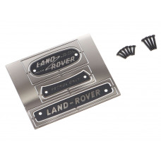 Boom Racing Emblem Set (Stainless Steel) for Series Land Rover® (Petrol) for BRX02 109 и 88