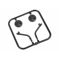 Boom Racing Rubber Side Mirrors for Land Rover® Series II for BRX02 88 Boom Racing Rubber Side Mirrors for Land Rover® Series II for BRX02 88