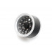 Boom Racing ProBuild™ 1.55" CFH6 Adjustable Offset Aluminum Beadlock Wheels (2) Flat Silver/Carbon Fiber