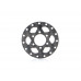 Boom Racing ProBuild™ 1.55" CFS6 Adjustable Offset Aluminum Beadlock Wheels (2) Gun Metal/Carbon Fiber