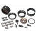 Boom Racing ProBuild™ 1.9" SS5 Adjustable Offset Aluminum Beadlock Wheels (2) Black/Bronze