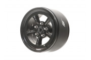 Boom Racing ProBuild™ 1.9" M5 Adjustable Offset Aluminum Beadlock Wheels (2) Black/Black