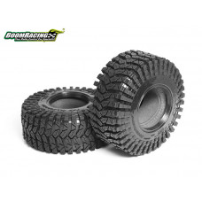 Покрышки Boom Racing 1.9" TPD All-Terrain Crawler Tire Gekko BLACK 4.25"x1.65"