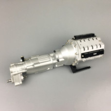 KYX CNC Machind 2 Speed V8 Gearbox for Axial SCX10 II