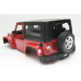 Jeep Wrangler Body For 1/10 RC Crawler Hard Top Red