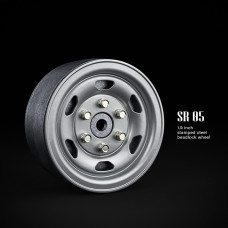 1.9 SR05 beadlock wheels (серебристый) (4 шт)